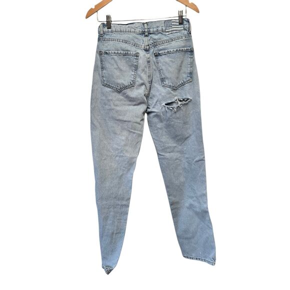 REVICE Ex Boyfriend Player One Wash Button Fly‎ Jeans Size 29 Butt Slit Rip NWOT - Picture 6 of 7